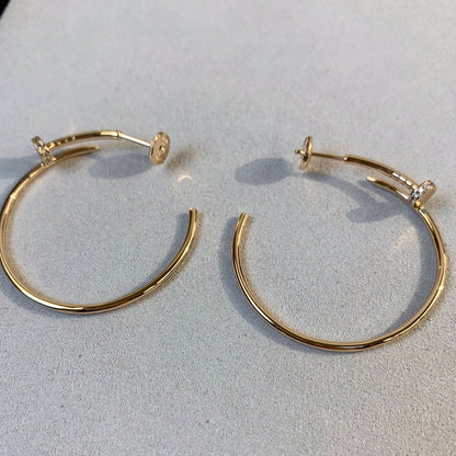 [Moco]JUSTE EARRINGS GOLD DIAMONDS 1.8MM