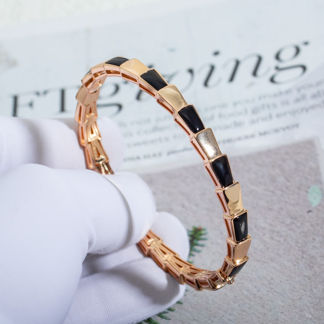 [Moco]SERPENTI BRACELET PINK GOLD ONYX