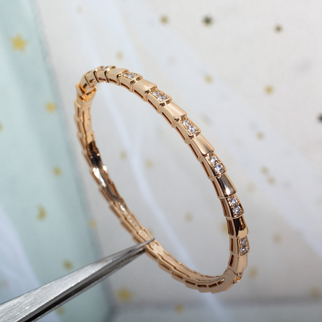 [Moco]SERPENTI BRACELET PINK GOLD DIAMOND