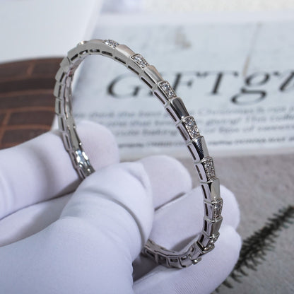 [Moco]SERPENTI BRACELET SILVER DIAMOND