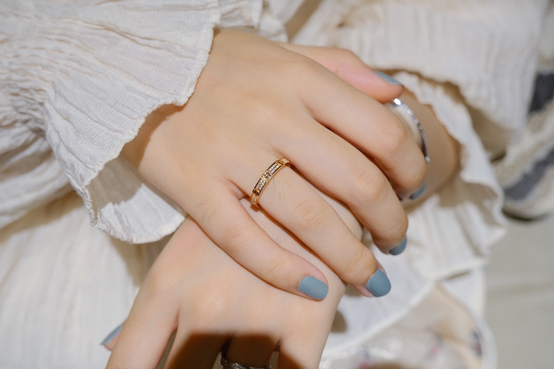 [Moco]LOVE RING 2.65MM DIAMOND