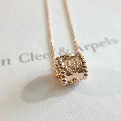 [Moco]PERLEE PEDANT NECKLACE GOLD / ROSE GOLD