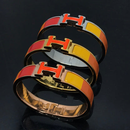 [Moco]H BRACELET ORANGE RAINBOW CERAMIC