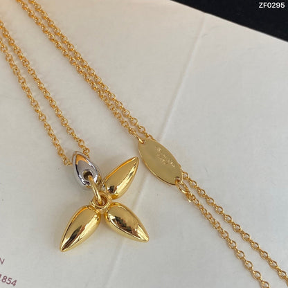 [Moco]LOUISETTE PEDANT GOLD NECKLACE