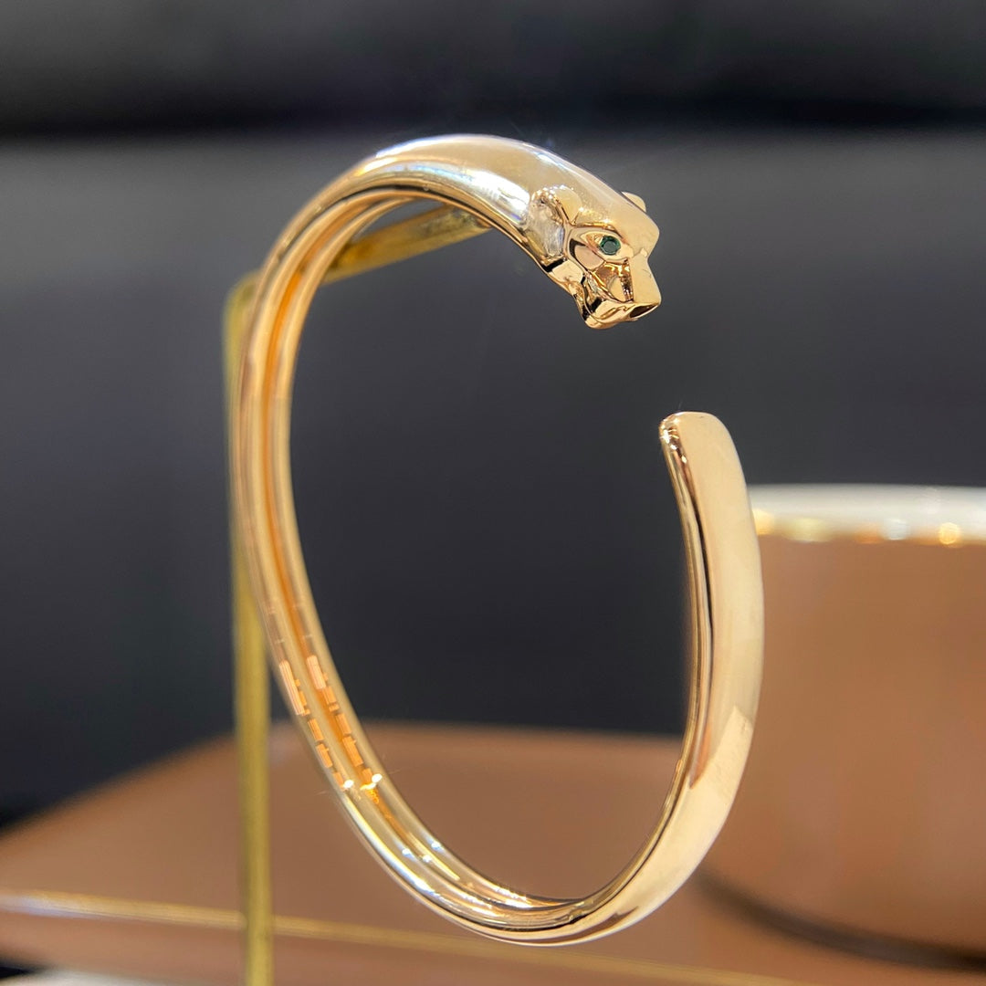 [Moco]PANTHERE GOLD OPEN BRACELET