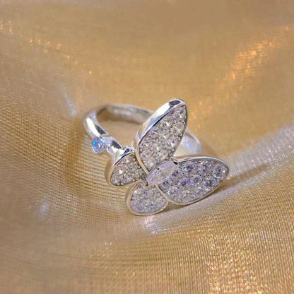 [Moco]BUTTERFLY DIAMOND RING