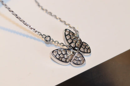 [Moco]BUTTERFLY DIAMOND NECKLACE