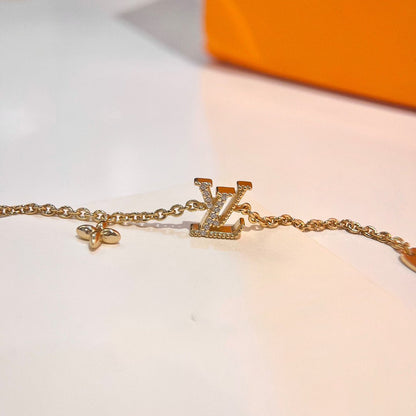 [Moco]LOGO STAR MOTIF GOLD BRACELET