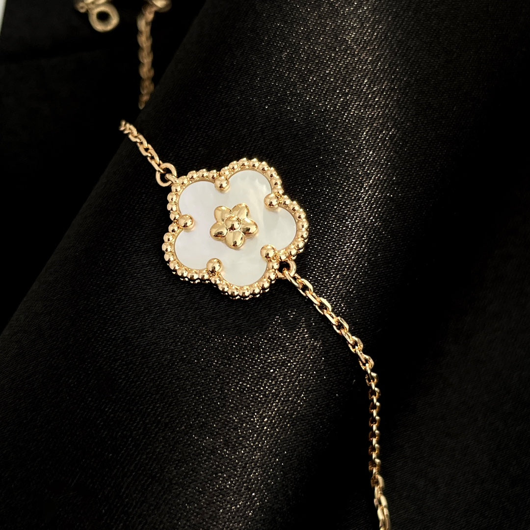 [Moco]LUCKY SPRING ROSE GOLD MOP BRACELET