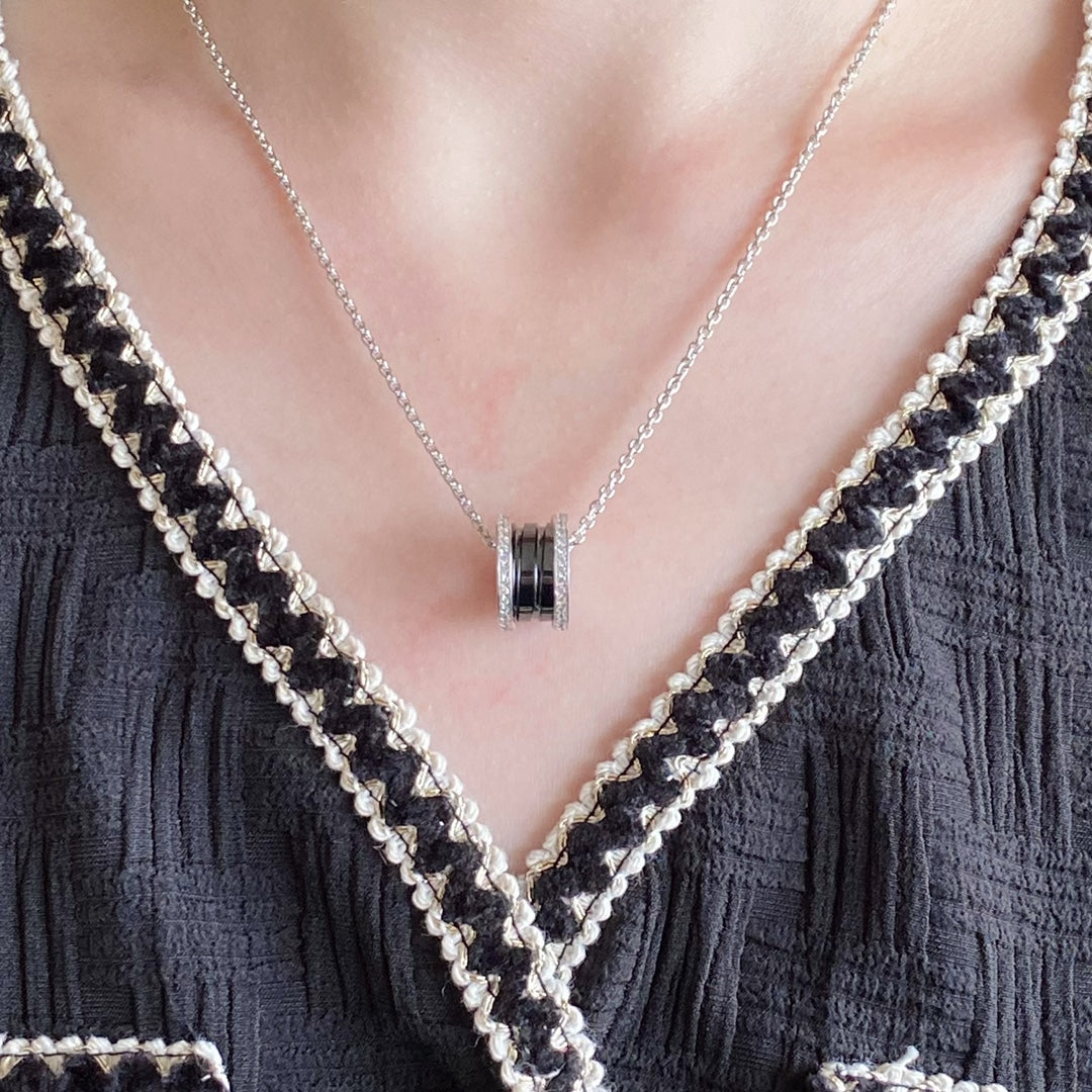 [Moco]ZERO 1 DIAMOND CERAMIC NECKLACE