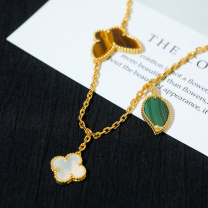 [Moco]LUCKY SPRING 5 MOTIF GOLD BRACELET