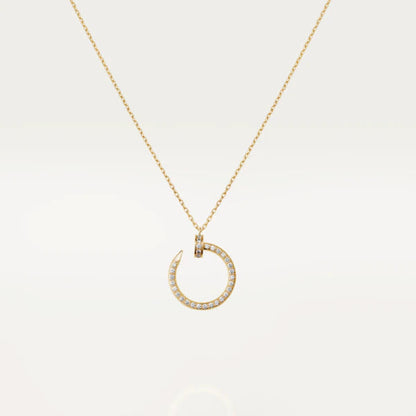 [Moco]JUSTE NECKLACE GOLD DIAMONDS