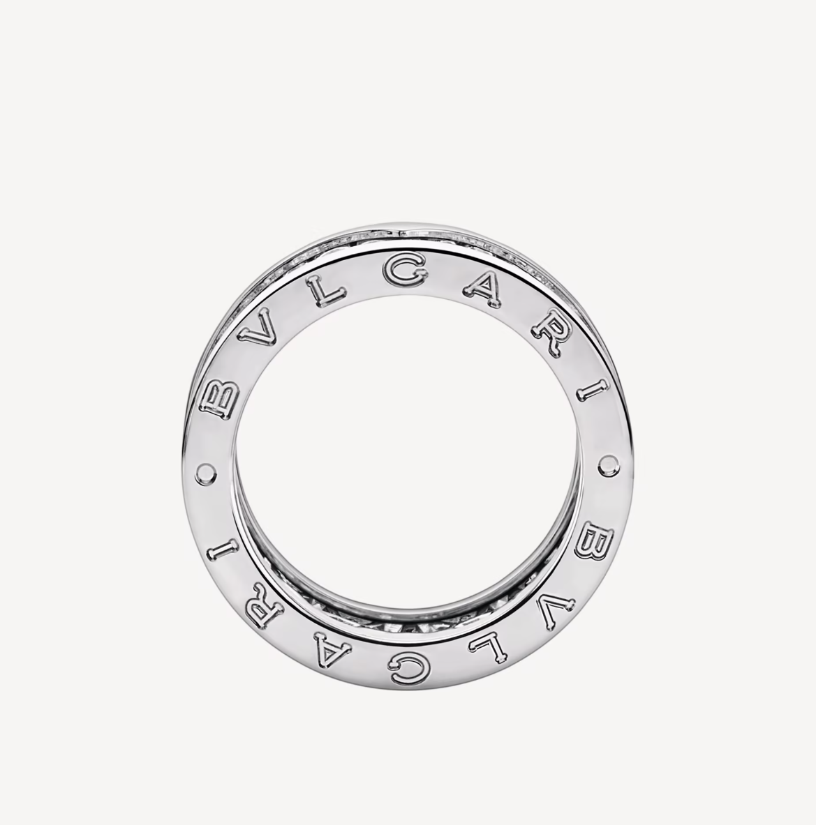 [Moco]ZERO 1 WITH PAVED DIAMONDS ON THE SPIRAL RING