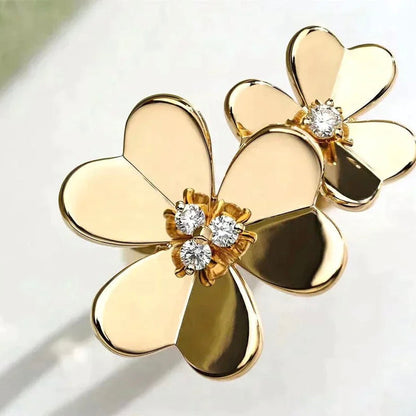 [Moco]CLOVER COMOS GOLD DIAMOND RING