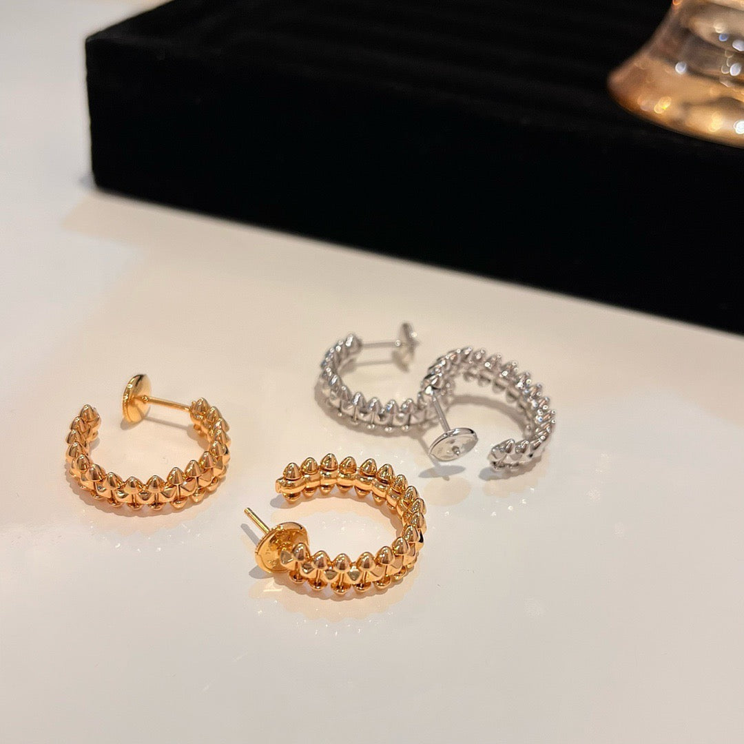 [Moco]CLASH SMALL HOOP EARRINGS