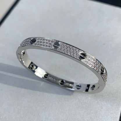 [Moco]LOVE BRACELET 6.1MM DIAMOND-PAVED CERAMIC