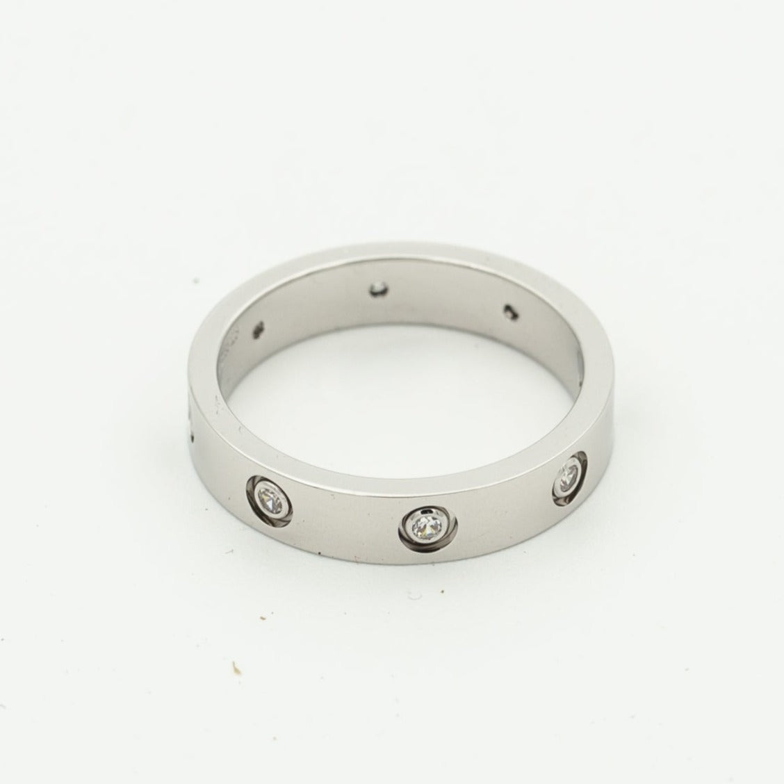 [Moco]LOVE RING 3.6MM 8 DIAMONDS