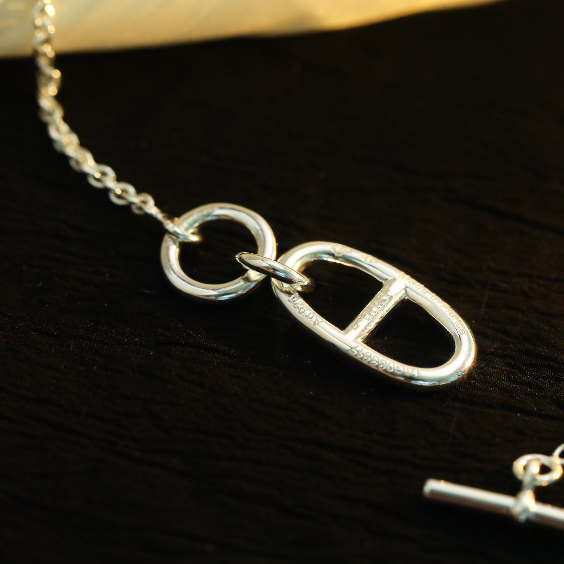 [Moco]HM CHAINE D'ANCRE PENDANT NECKLACE STERLING SILVER