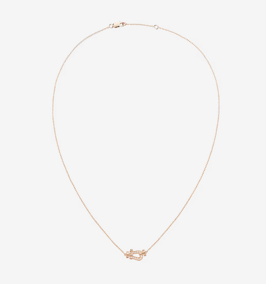 [Moco]FORCE 10 DIAMOND PINK GOLD NECKLACE MINI MODEL