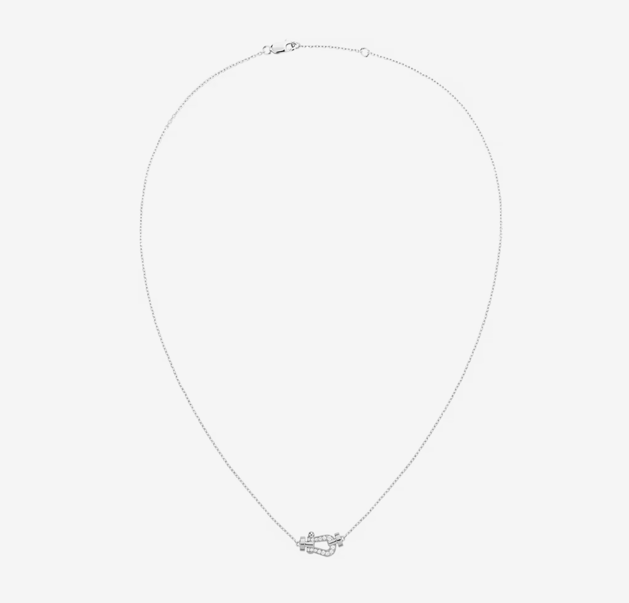 [Moco]FORCE 10 DIAMOND SILVER NECKLACE MINI MODEL