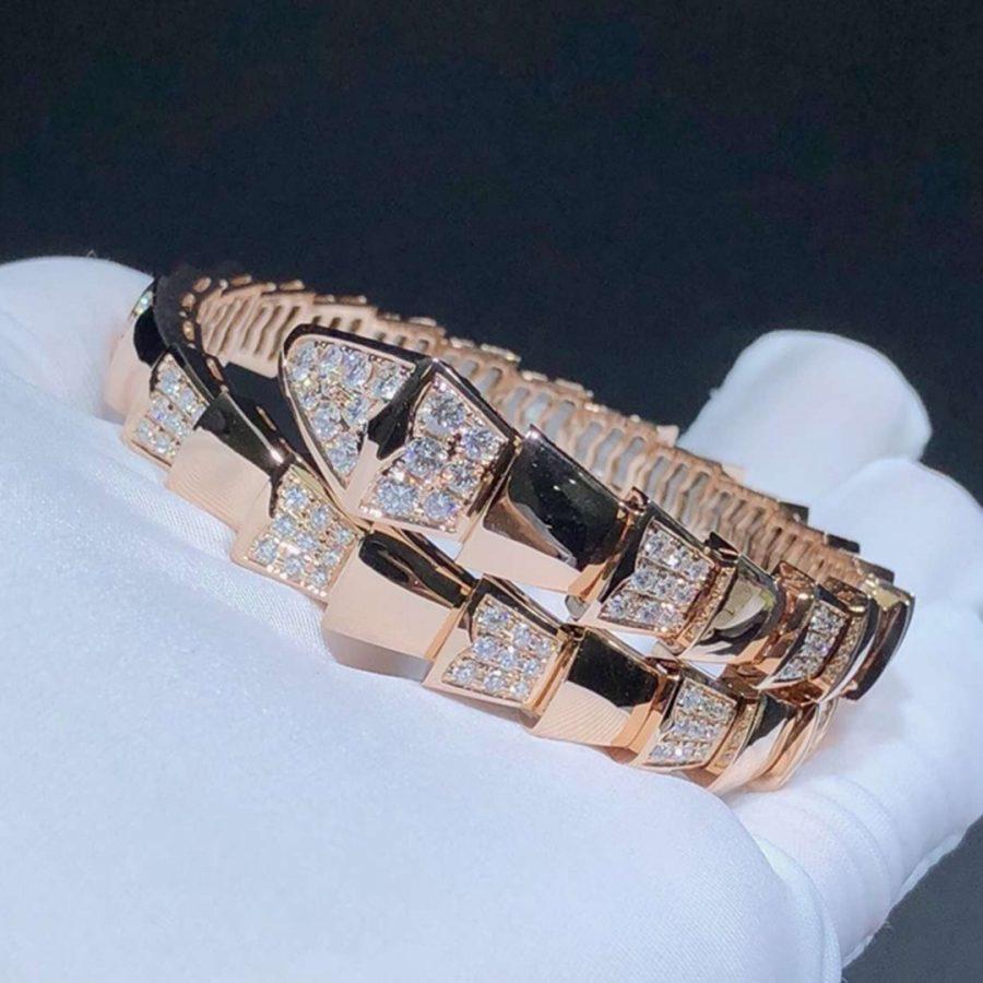 [Moco]SERPENTI BRACELET PINK GOLD DIAMOND