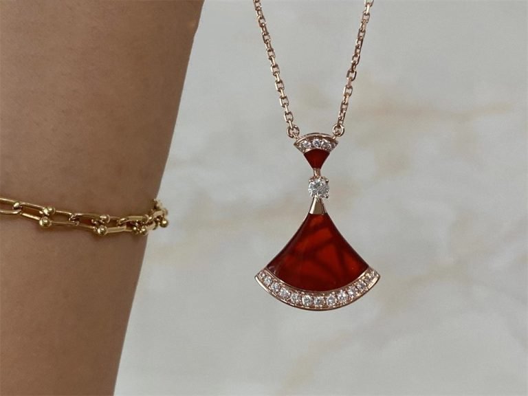 [Moco]DREAM NECKLACE CARNELIAN DIAMOND