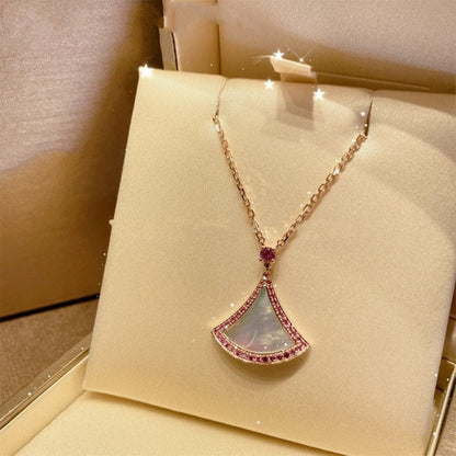 [Moco]DREAM NECKLACE MOP DIAMOND PINK