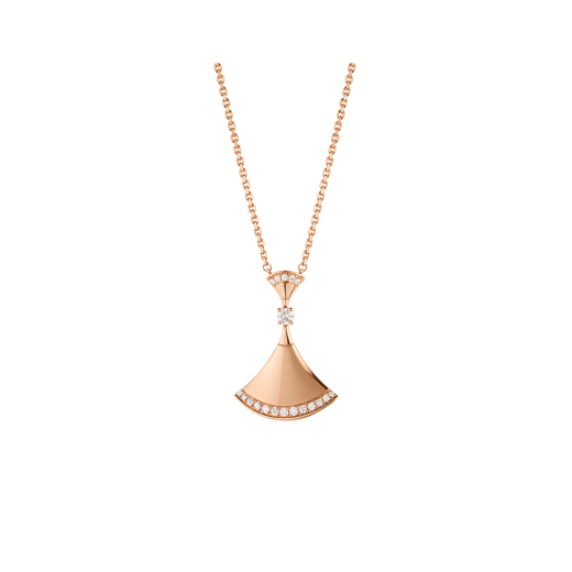 [Moco]DREAM NECKLACE PINK GOLD DIAMOND