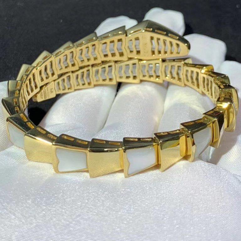 [Moco]SERPENTI BRACELET MOP GOLD