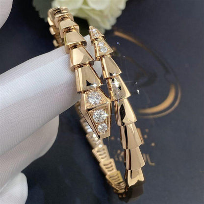 [Moco]SERPENTI BRACELET DIAMONDS PINK GOLD