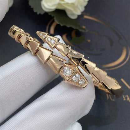 [Moco]SERPENTI BRACELET DIAMONDS PINK GOLD