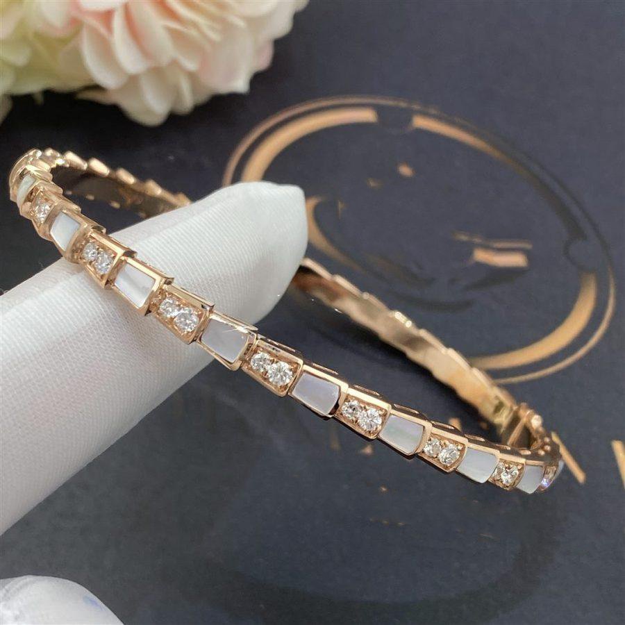 [Moco]SERPENTI BRACELET PINK GOLD MOP DIAMOND