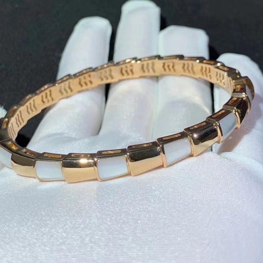 [Moco]SERPENTI BRACELET PINK GOLD MOP