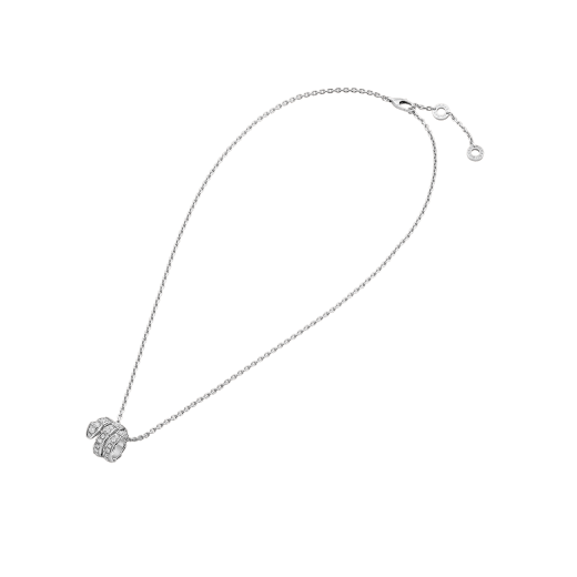 [Moco]SERPENTI  NECKLACE DOUBLE RING DIAMOND