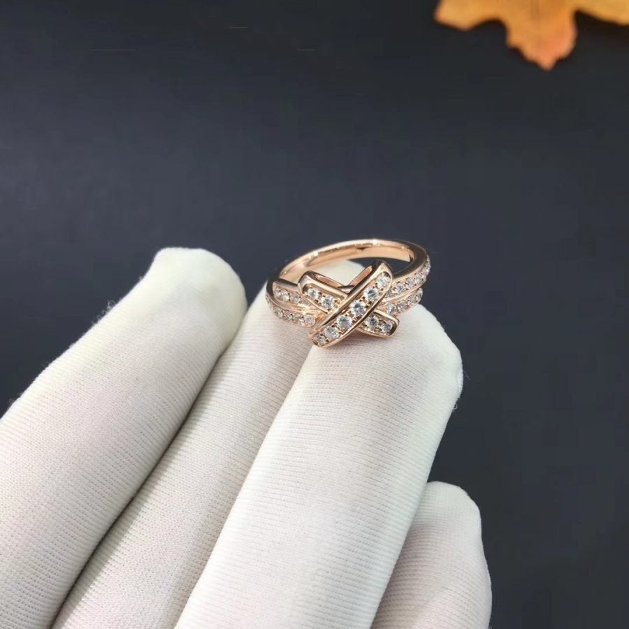 [Moco]JEUX DE RING PINK GOLD DIAMOND