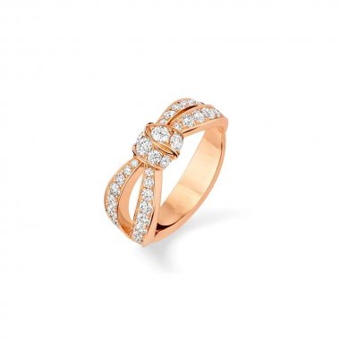 [Moco]LIENS PINK GOLD DIAMOND RING