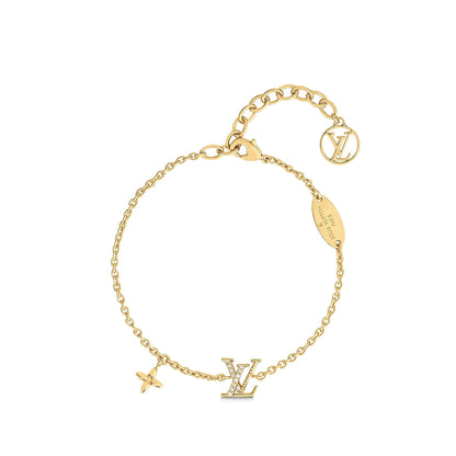 [Moco]LOGO STAR MOTIF GOLD BRACELET