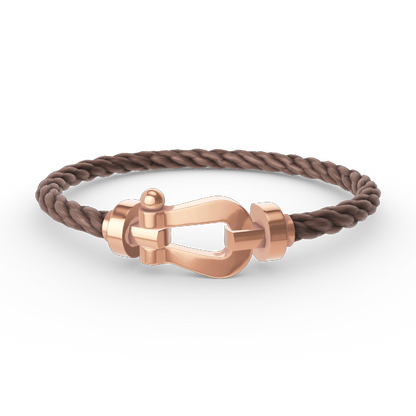 [Moco]FORCE LARGE HORSESHOE NO DIAMOND BRACELET ROSE GOLD