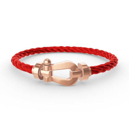 [Moco]FORCE LARGE HORSESHOE NO DIAMOND BRACELET ROSE GOLD