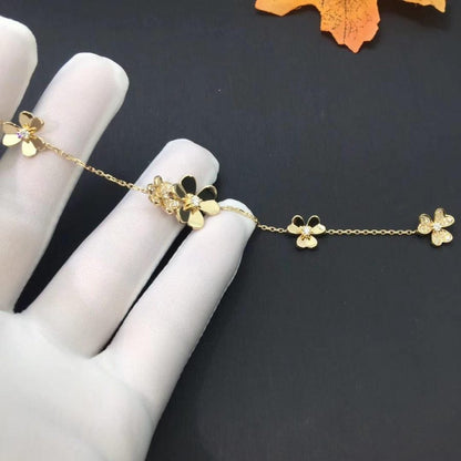 [Moco]FRIVOLE GOLD 5 FLOWERS BRACELET