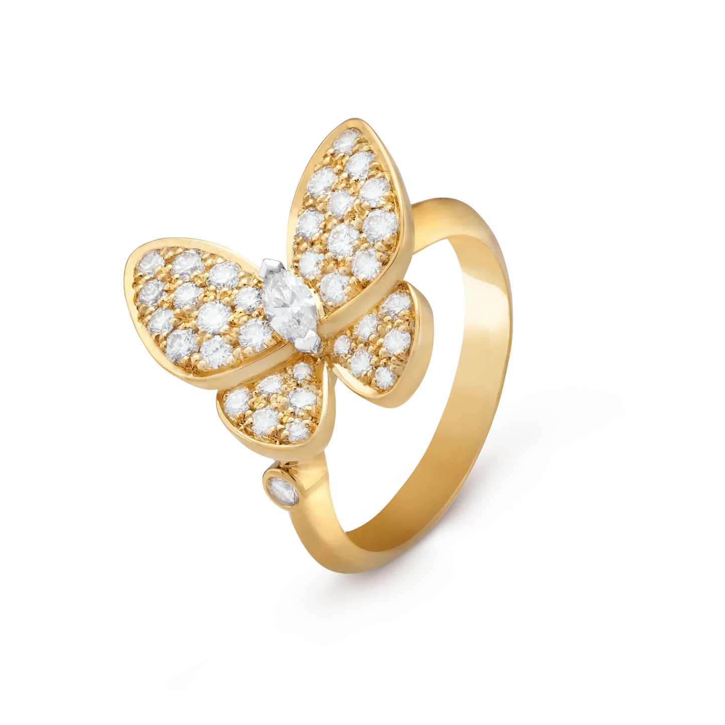 [Moco]BUTTERFLY DIAMOND RING