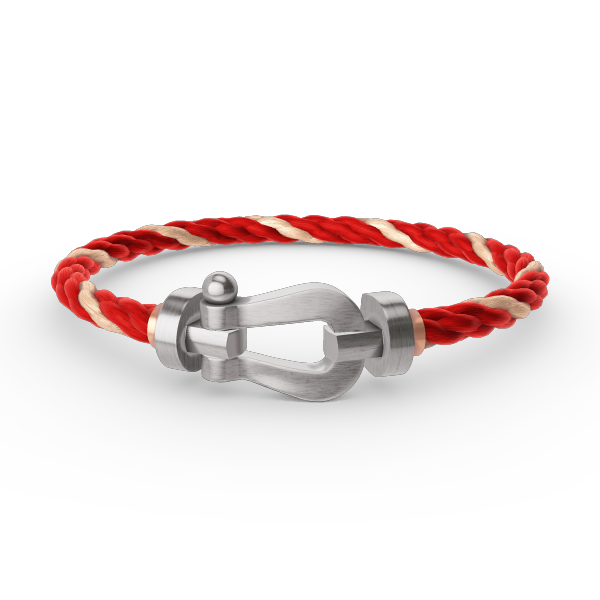 [Moco]FORCE LARGE HORSESHOE NO DIAMOND BRACELET SILVER